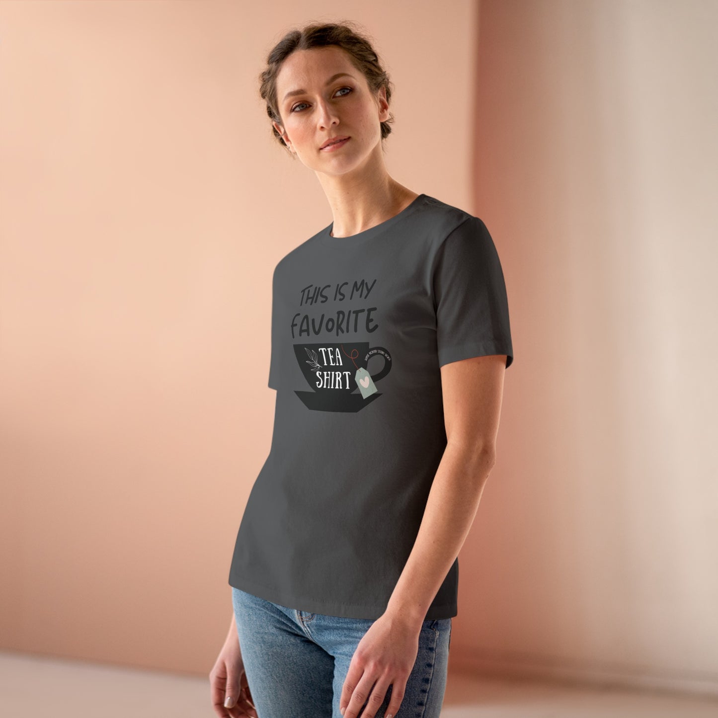 "This is my favorite Tea Shirt" Women's Cotton TShirt