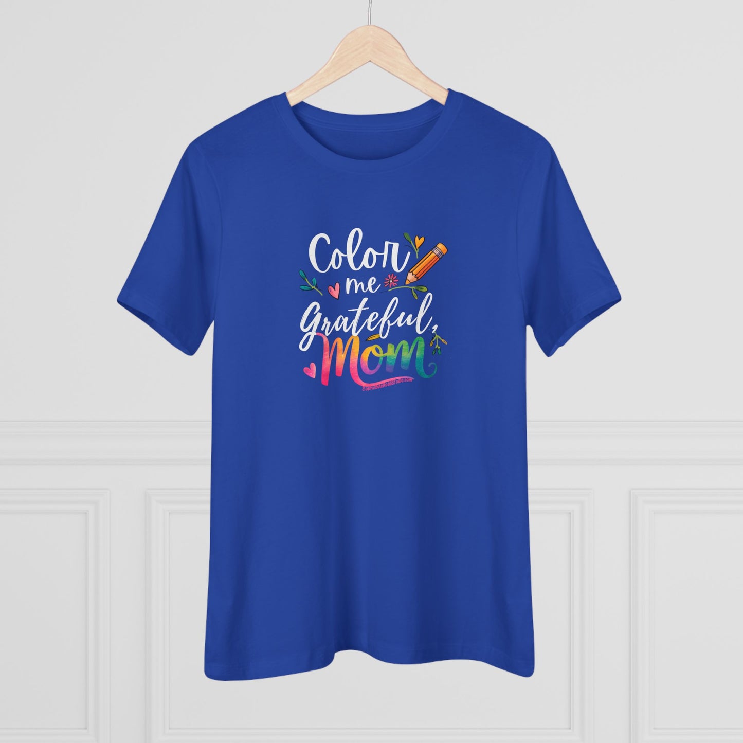 Grateful Mom Cotton Tee - Perfect Gift for Mother's Day & Everyday Wear