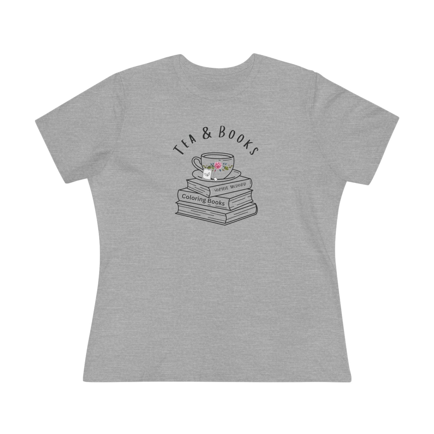 Tea & Books Women's Cotton Tee