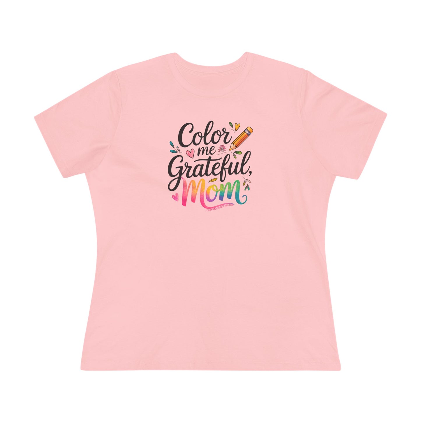 Grateful Mom Cotton Tee - Perfect Gift for Mother's Day & Everyday Wear