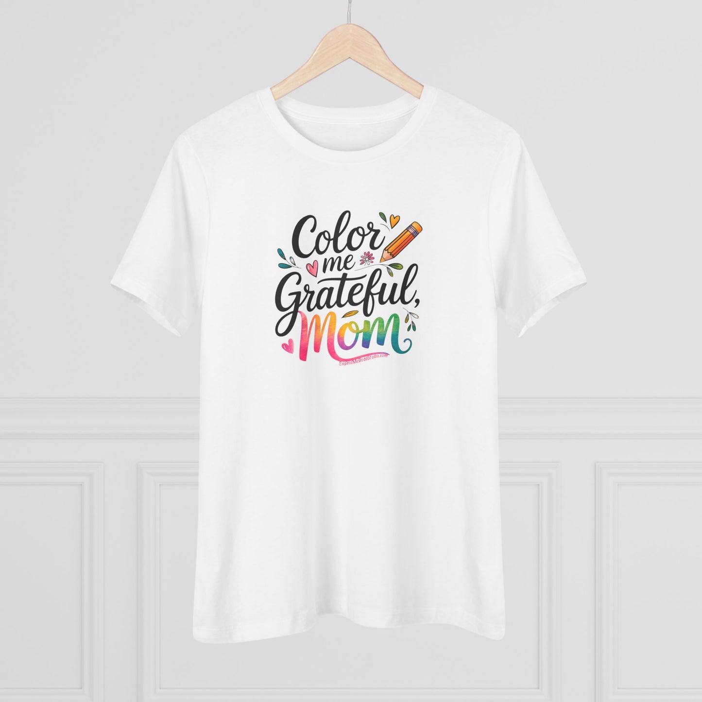 Grateful Mom Cotton Tee - Perfect Gift for Mother's Day & Everyday Wear