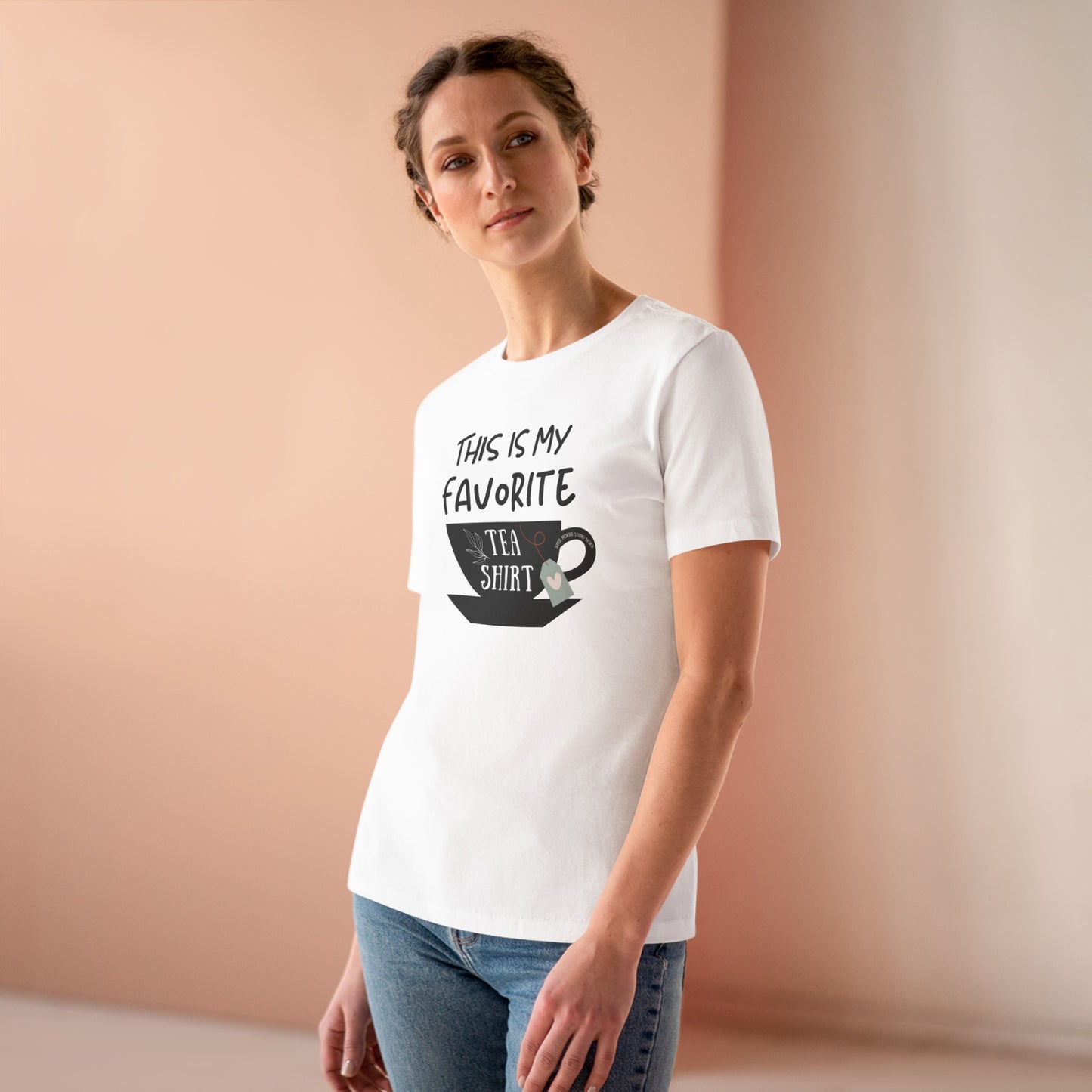 "This is my favorite Tea Shirt" Women's Cotton TShirt