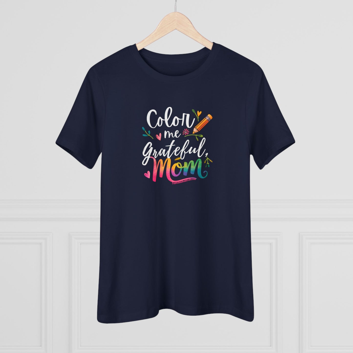 Grateful Mom Cotton Tee - Perfect Gift for Mother's Day & Everyday Wear