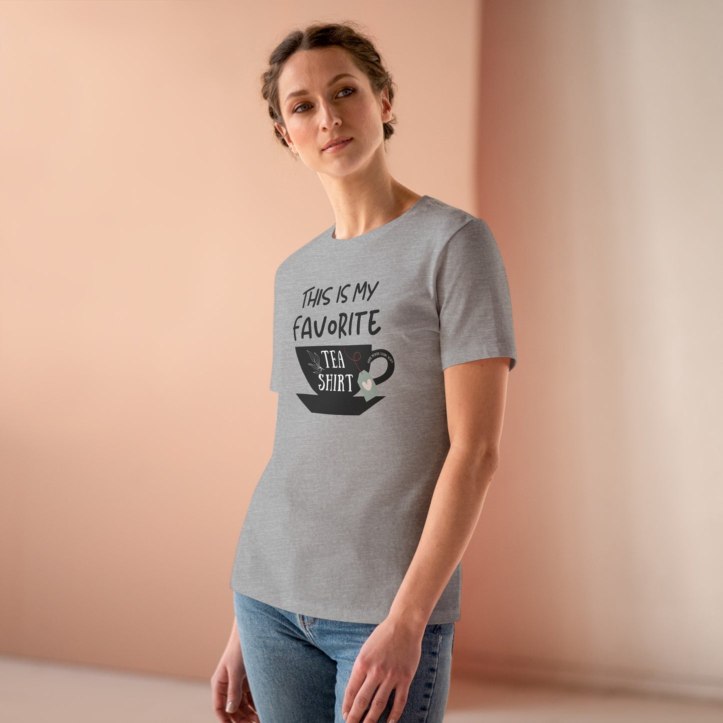 "This is my favorite Tea Shirt" Women's Cotton TShirt