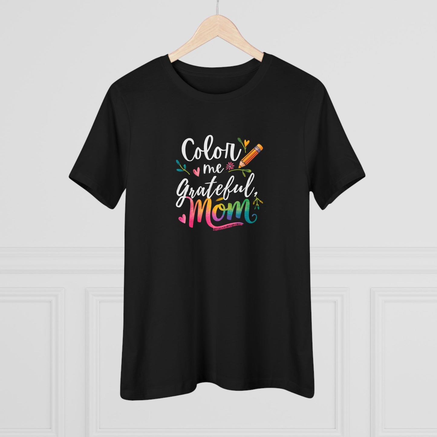 Grateful Mom Cotton Tee - Perfect Gift for Mother's Day & Everyday Wear