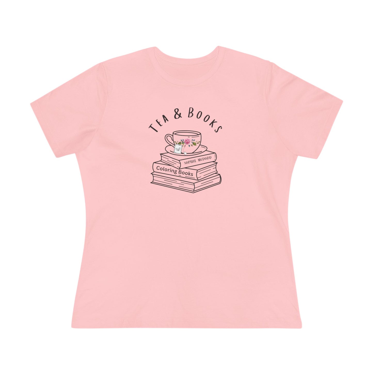 Tea & Books Women's Cotton Tee