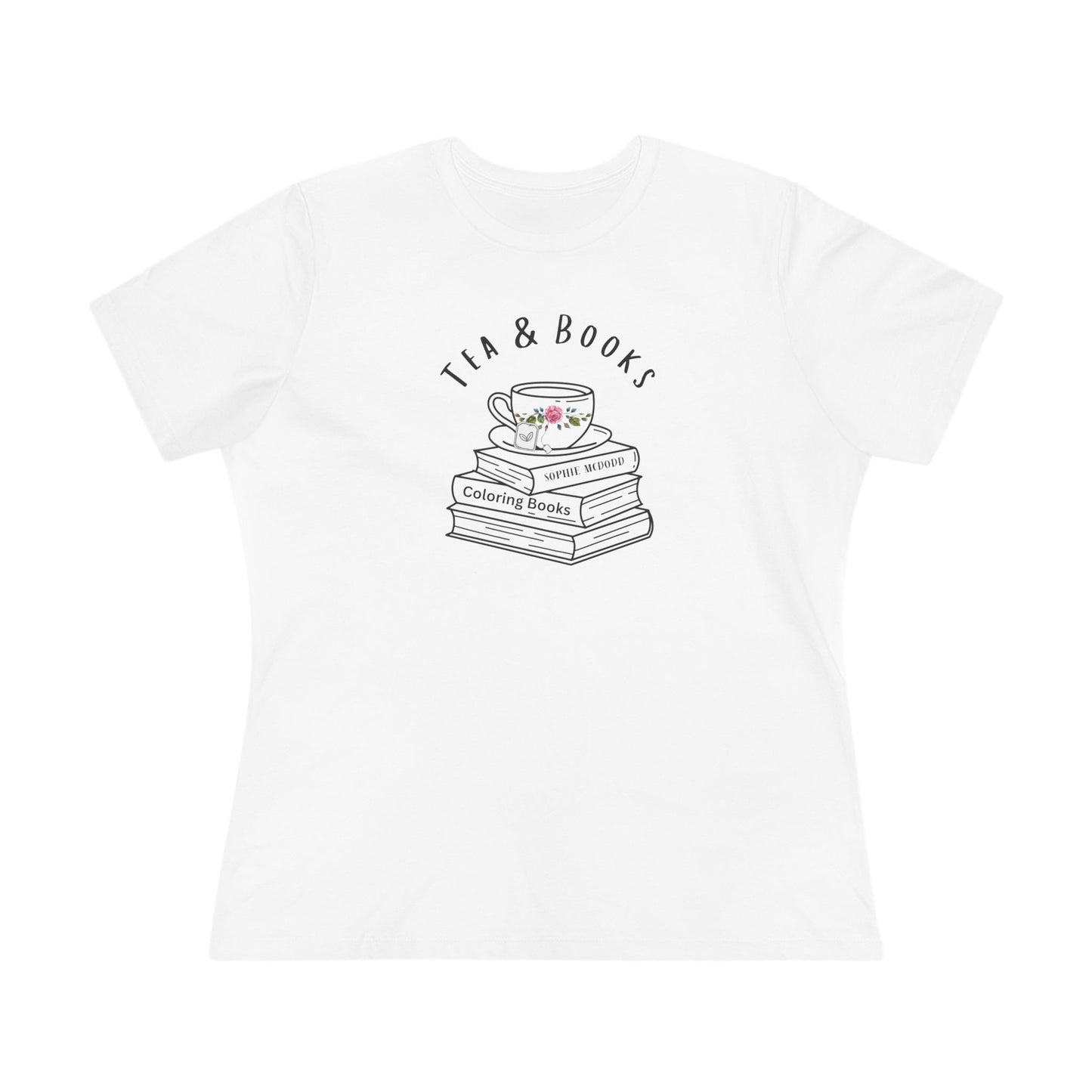 Tea & Books Women's Cotton Tee