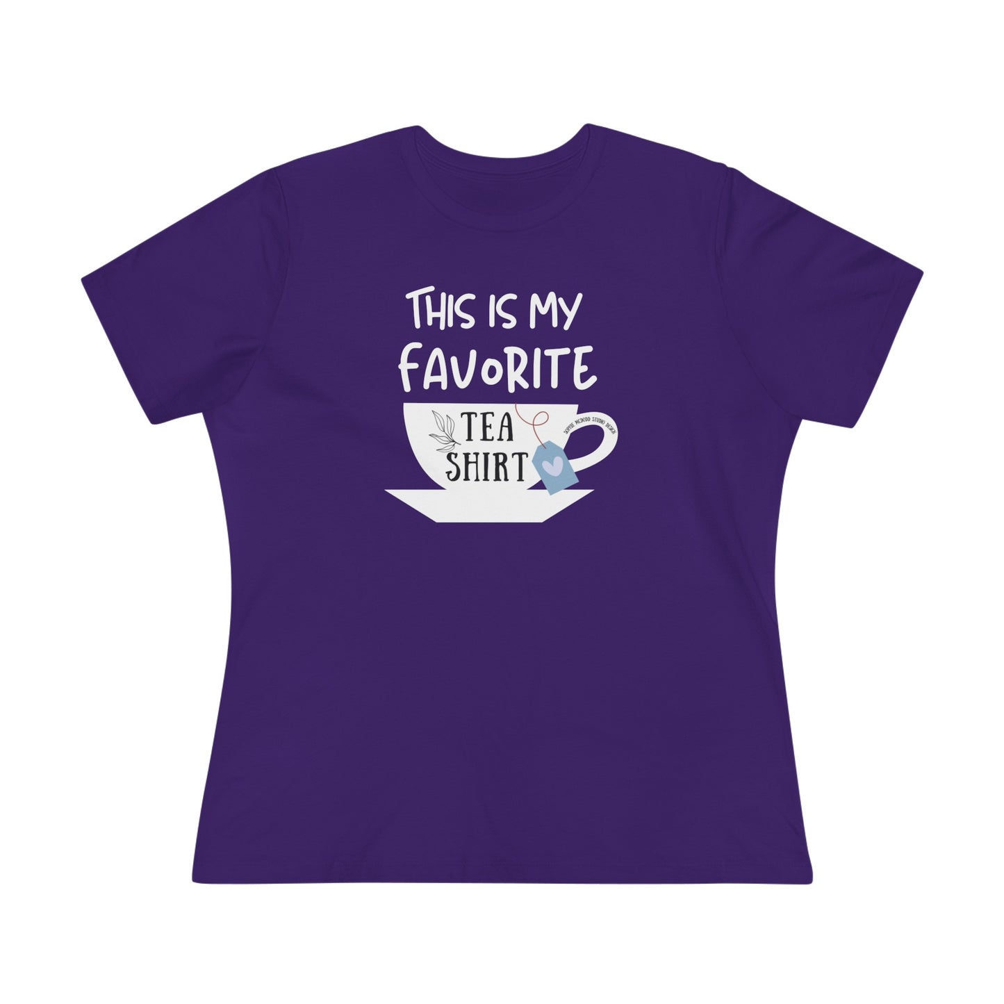 "This is my favorite Tea Shirt" Women's Cotton TShirt