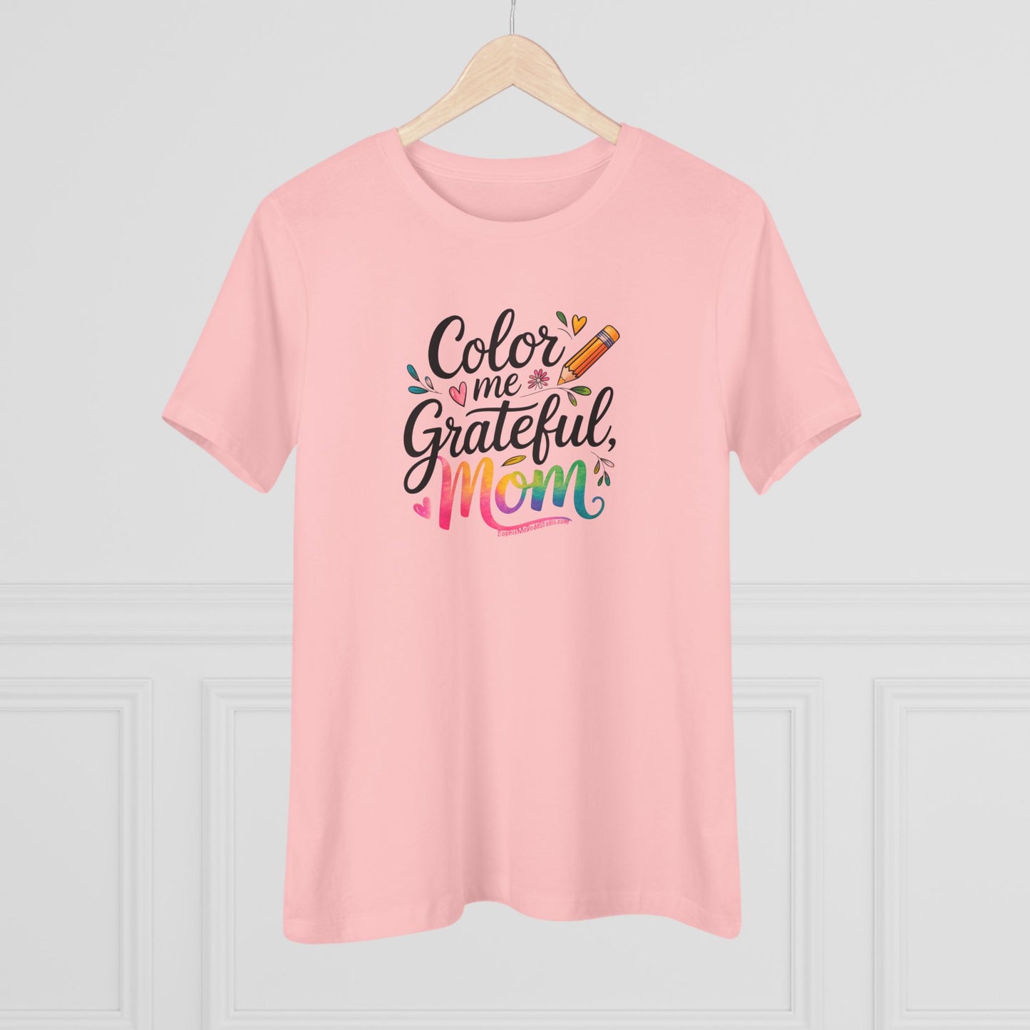 Grateful Mom Cotton Tee - Perfect Gift for Mother's Day & Everyday Wear