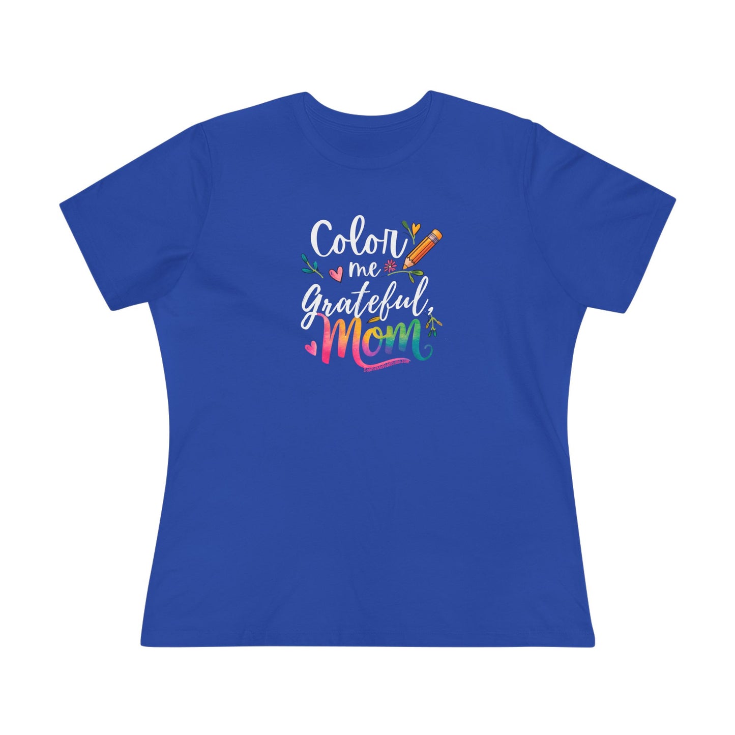 Grateful Mom Cotton Tee - Perfect Gift for Mother's Day & Everyday Wear