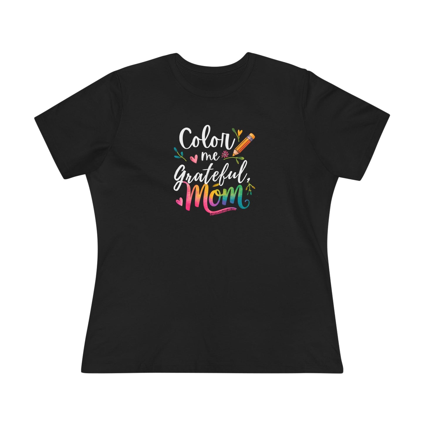 Grateful Mom Cotton Tee - Perfect Gift for Mother's Day & Everyday Wear