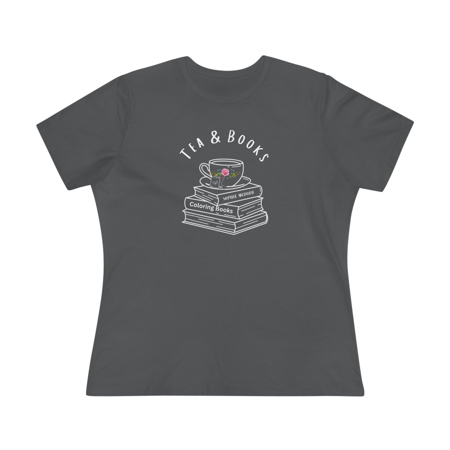 Tea & Books Women's Cotton Tee