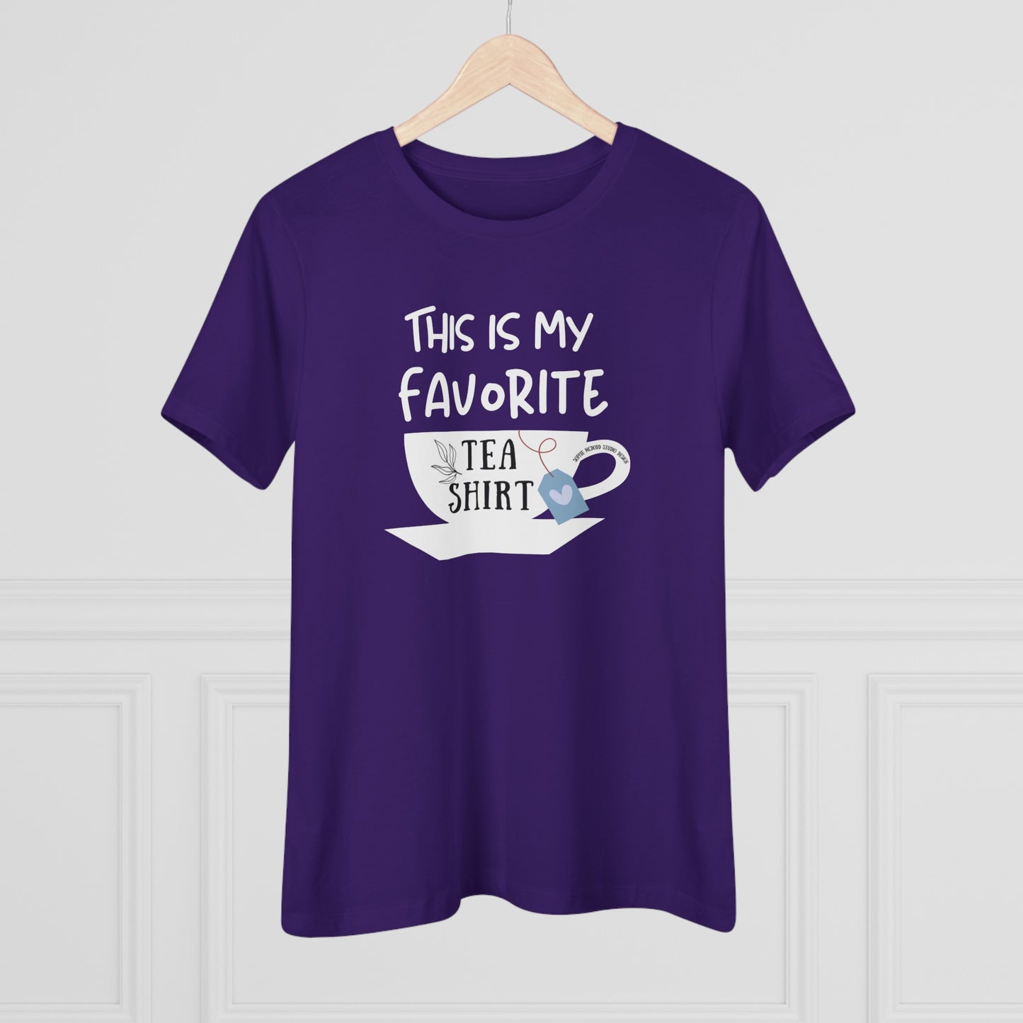 "This is my favorite Tea Shirt" Women's Cotton TShirt